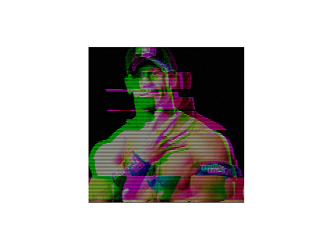 Glitchy John Cena