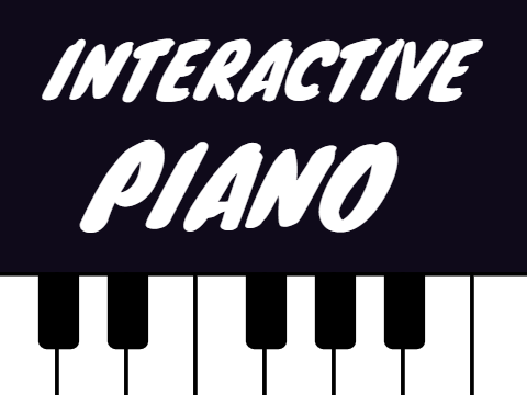 Interactive Piano #Music