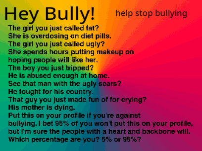 Help Stop Bullying! Remix if YOU care! remix remix