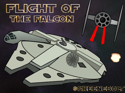 -Flight Of The Falcon- A Star Wars Gunner Game #games #trending #all