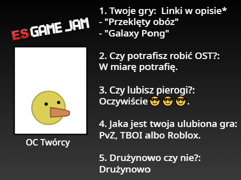 Zapis do ES Game Jam.