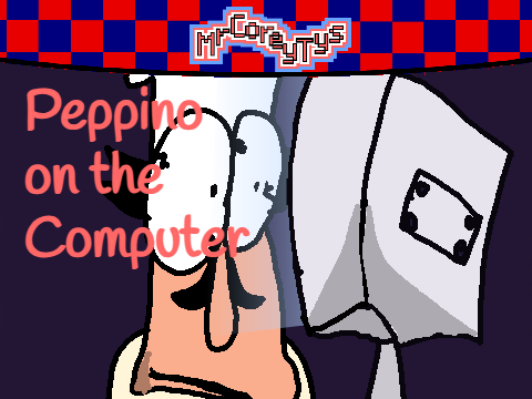 Peppino on the Computer #all #animations #art #games