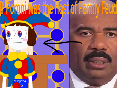 If Pomni was the host of Family Feud
