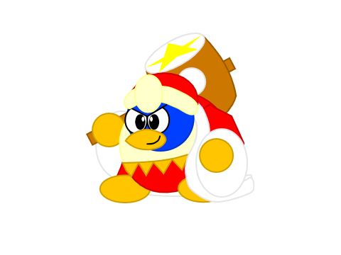 Dedede in the old SSS style