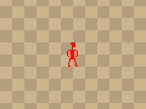 Rouge-Like Pre-Alpha Testing: Walk Cycle