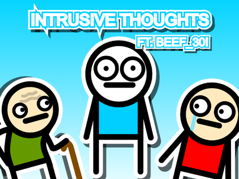 intrusive thoughts... (Ft. @coded_colors)