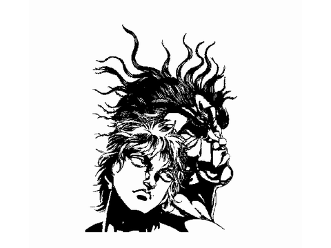 刃牙&勇次郎セットで描いてみた
