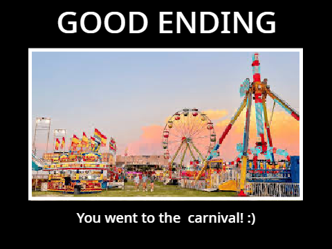 Carnival endings