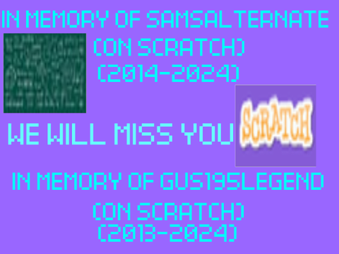 @SamsAlternate & @Gus195LEGEND Quit Scratch...