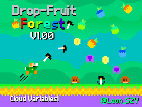 Drop-Fruit Forest| Mario Game