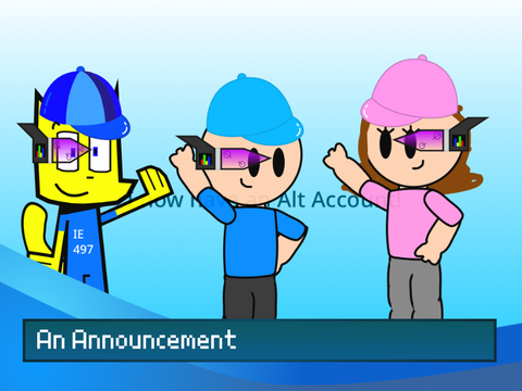 An Announcement