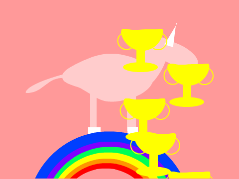 Pink Fluffy Unicorn
