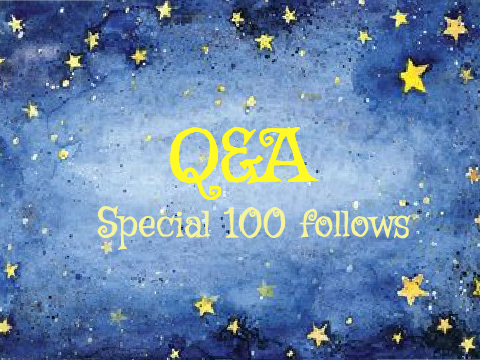 Q&A cuz uhh i got 100 follows, ty `w´