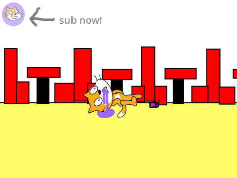 scratch cat tries the grimace shake