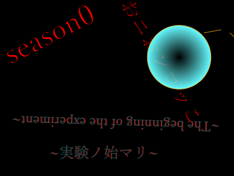 【募集シート】season0 おニおンゴッこ~The beginning of the experiment~ remix
