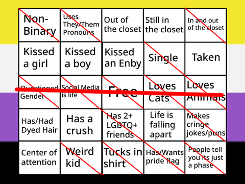 Non-Binary Bingo!  remix