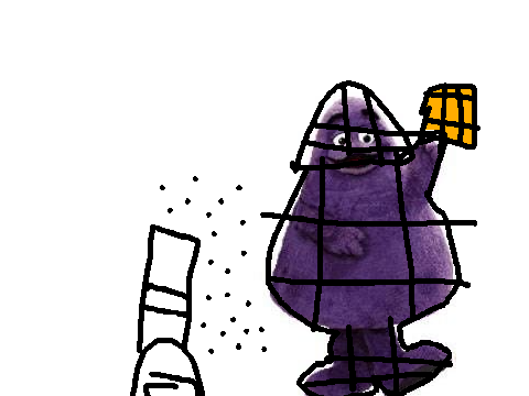 grimace is a bee keeper