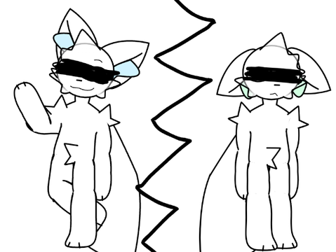 Two birds template
