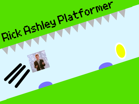 Rick Astley Platformer