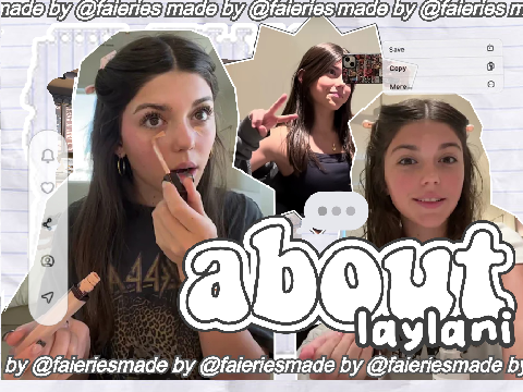 ˚⋆ ab◌ut laylani ᡣ?