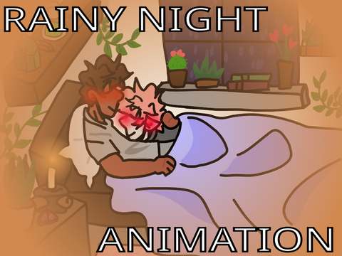 Rainy Night // stress relief animation