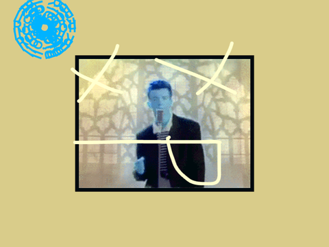 Rick Roll but YOU control the audio