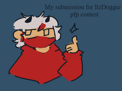 My entry for ItzDoggies PFP contest :]