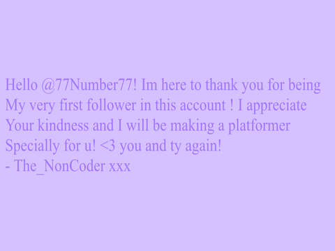 For @77Number77