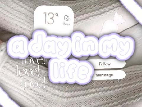 ・୨ a day in my life ⸺ 