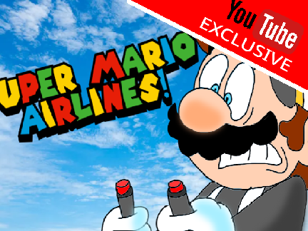 Super Mario Airlines, but it's Animated