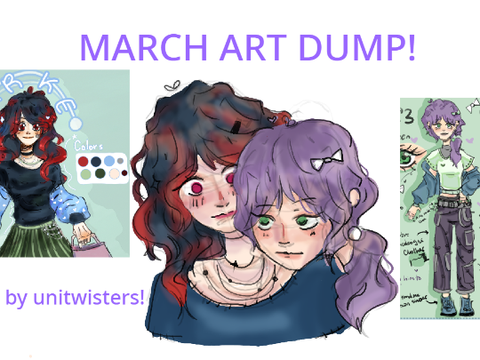 dumping art | march
