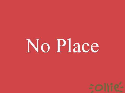 No Place remix