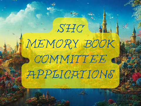 SHC Memory Book Committee Applications