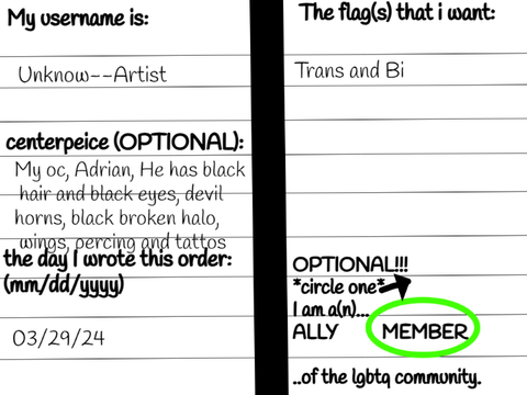PFP order form :) remix