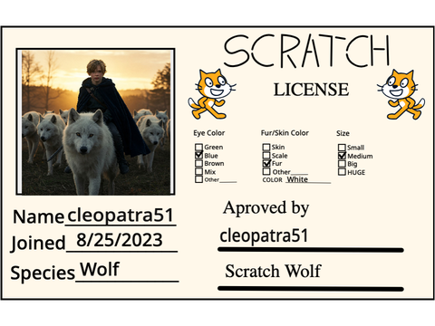 Sᴄʀᴀᴛᴄʜ Lɪᴄᴇɴsᴇ : Cleopatra51