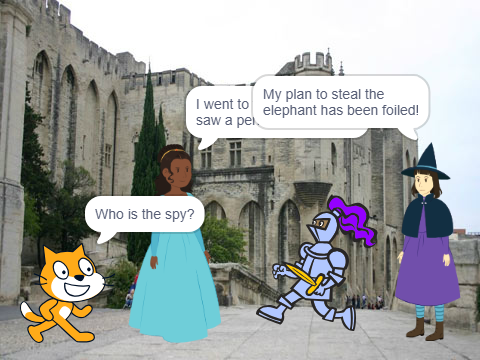 Catch the Spy who Stole an Elephant!