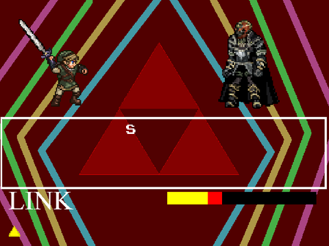 Ganon Boss Fight in Undertale Battle System