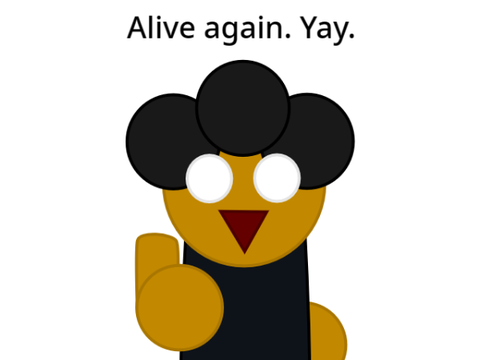 SO I'M BACK (april fools)