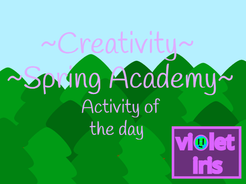 Activity of the day!