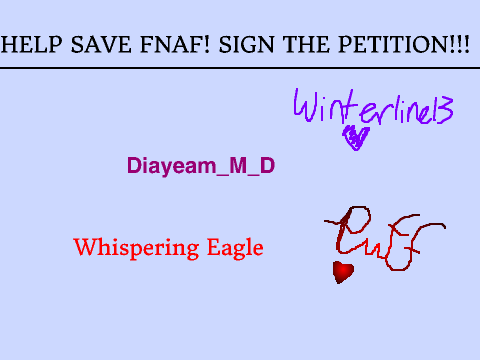 DON'T BAN FNAF!!! REMIX AND SIGN THE PETITION!  Help save FNAF!