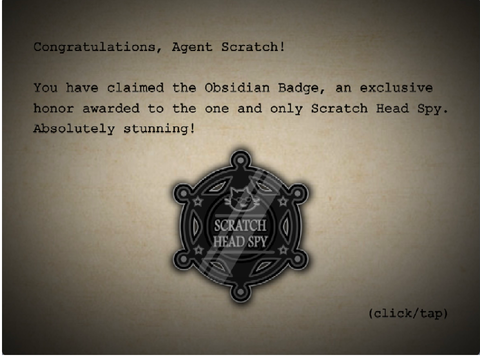 I got into the Scratch Spy team (OBSIDIAN BADGE)
