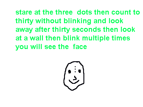 stare at da face