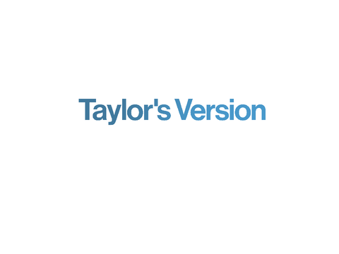౨ৎ (TAYLOR'S VERSION)