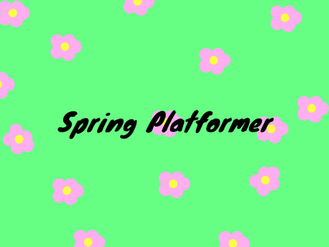 My first Platformer