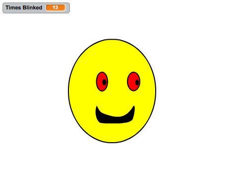Blinking Face