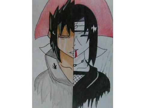 Sasuke and Itachi drawing