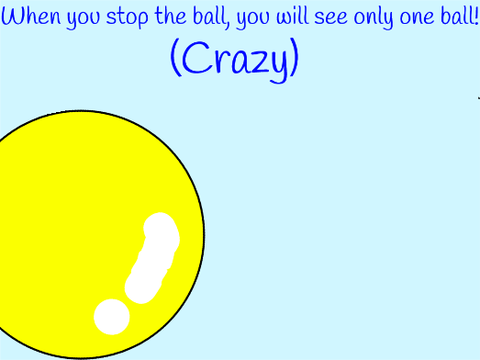 Two balls, one ball!
