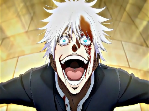 Gojo Tweaking Moment - Jujutsu Kaisen