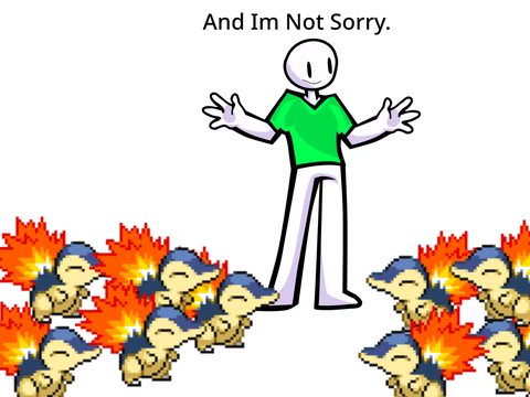Im about to start a conflict about Pokémon…… 