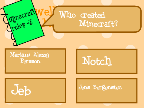 How well do you know minecraft